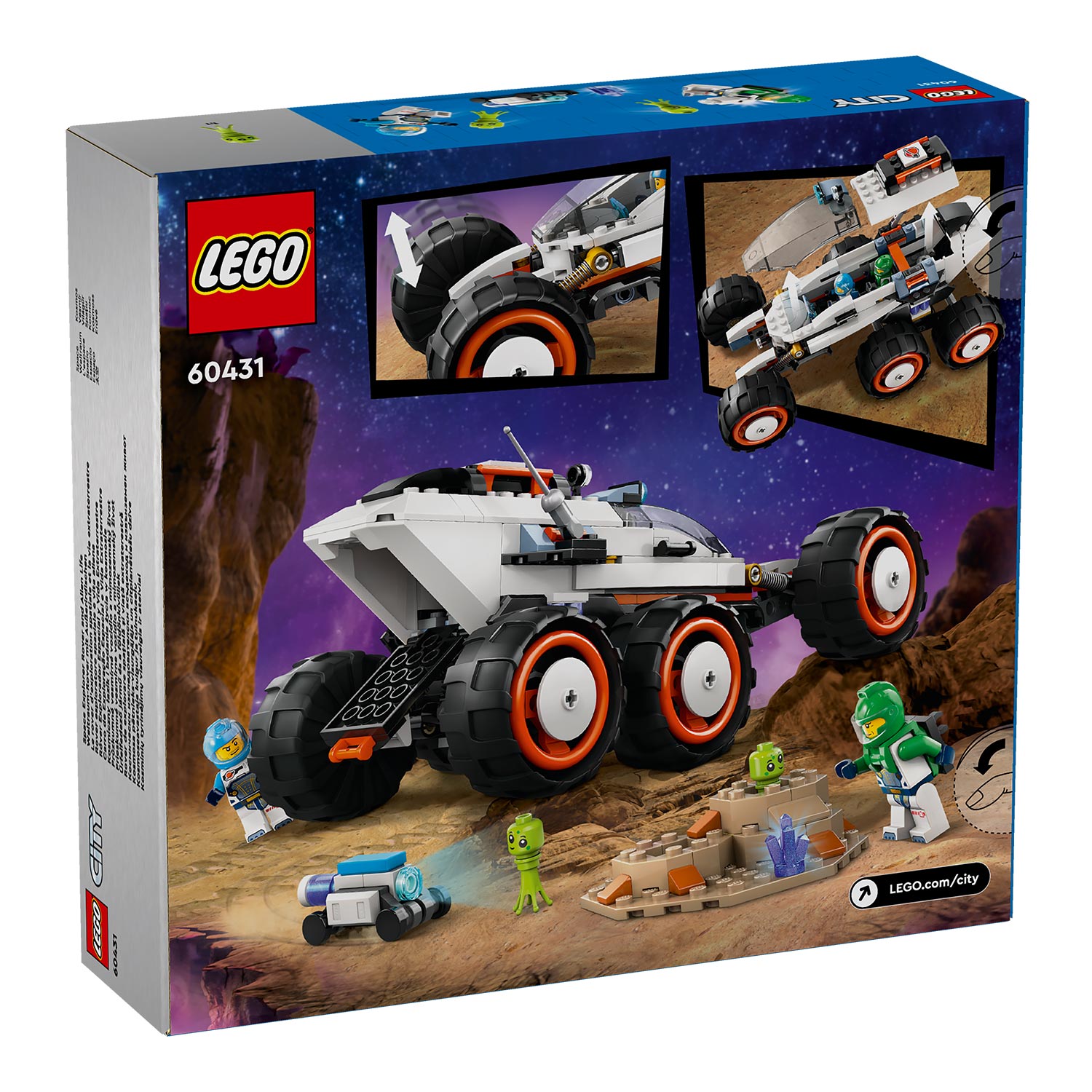 LEGO City Weltraum-Rover mit Außerirdischen (60431)