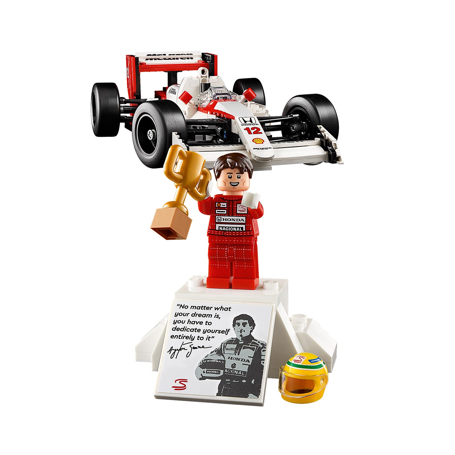 LEGO Icons - McLaren MP4/4 & Ayrton Senna (10330)