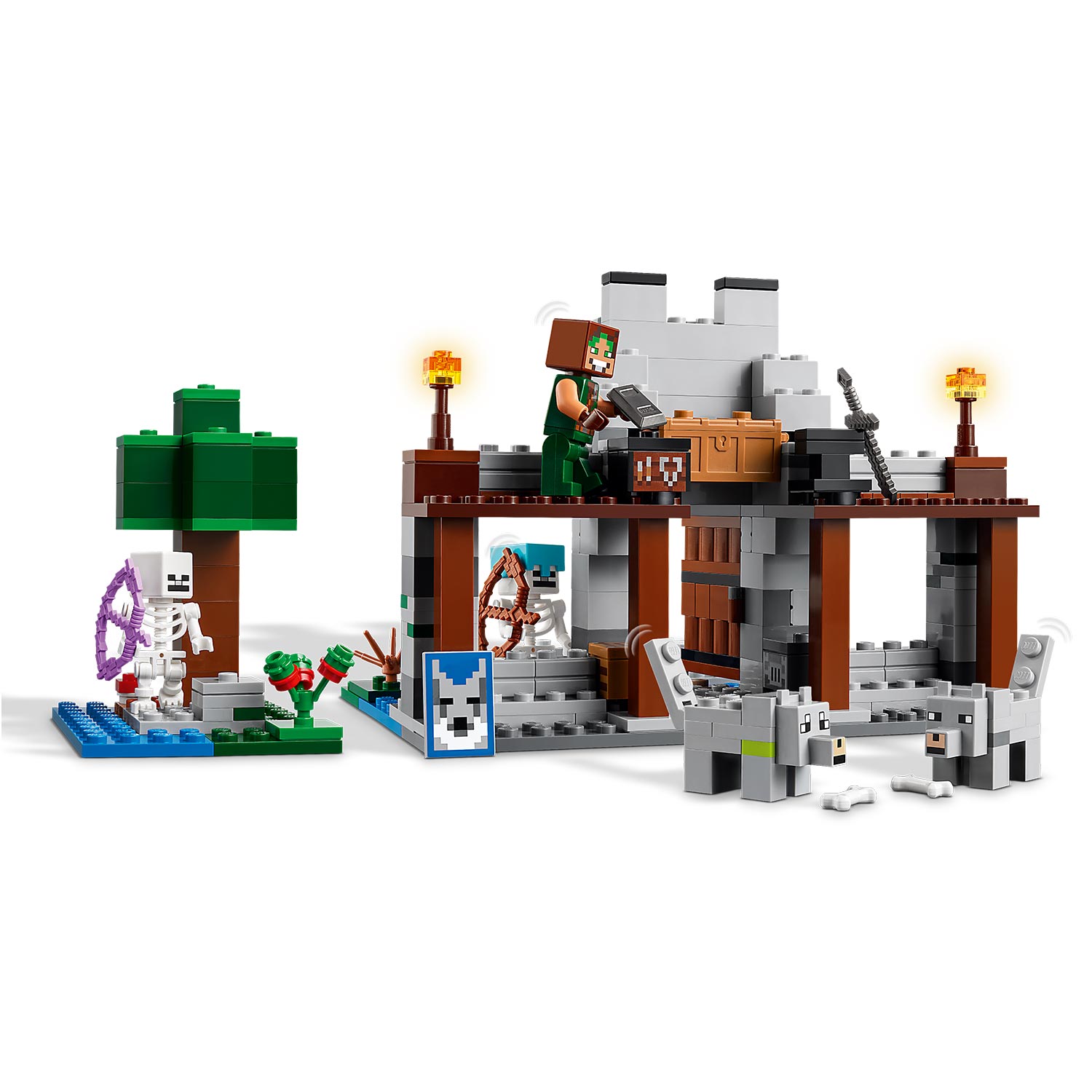 LEGO Minecraft - Die Wolfsfestung (21261)