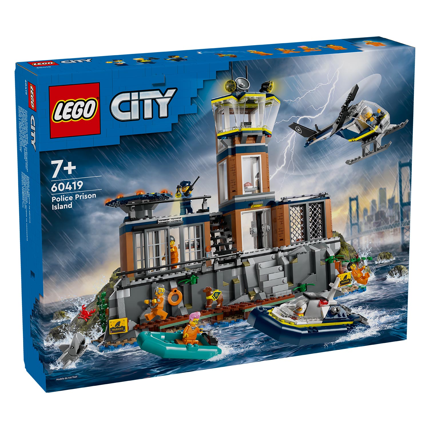 LEGO City - Polizeistation auf der Gefängnisinsel (60419)