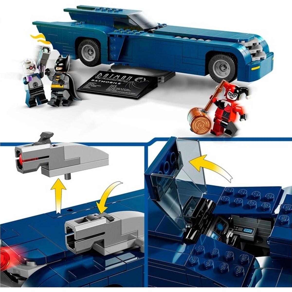 LEGO DC Comics Super Heroes - Batman im Batmobil vs. Harley Quinn und Mr. Freeze (76274)