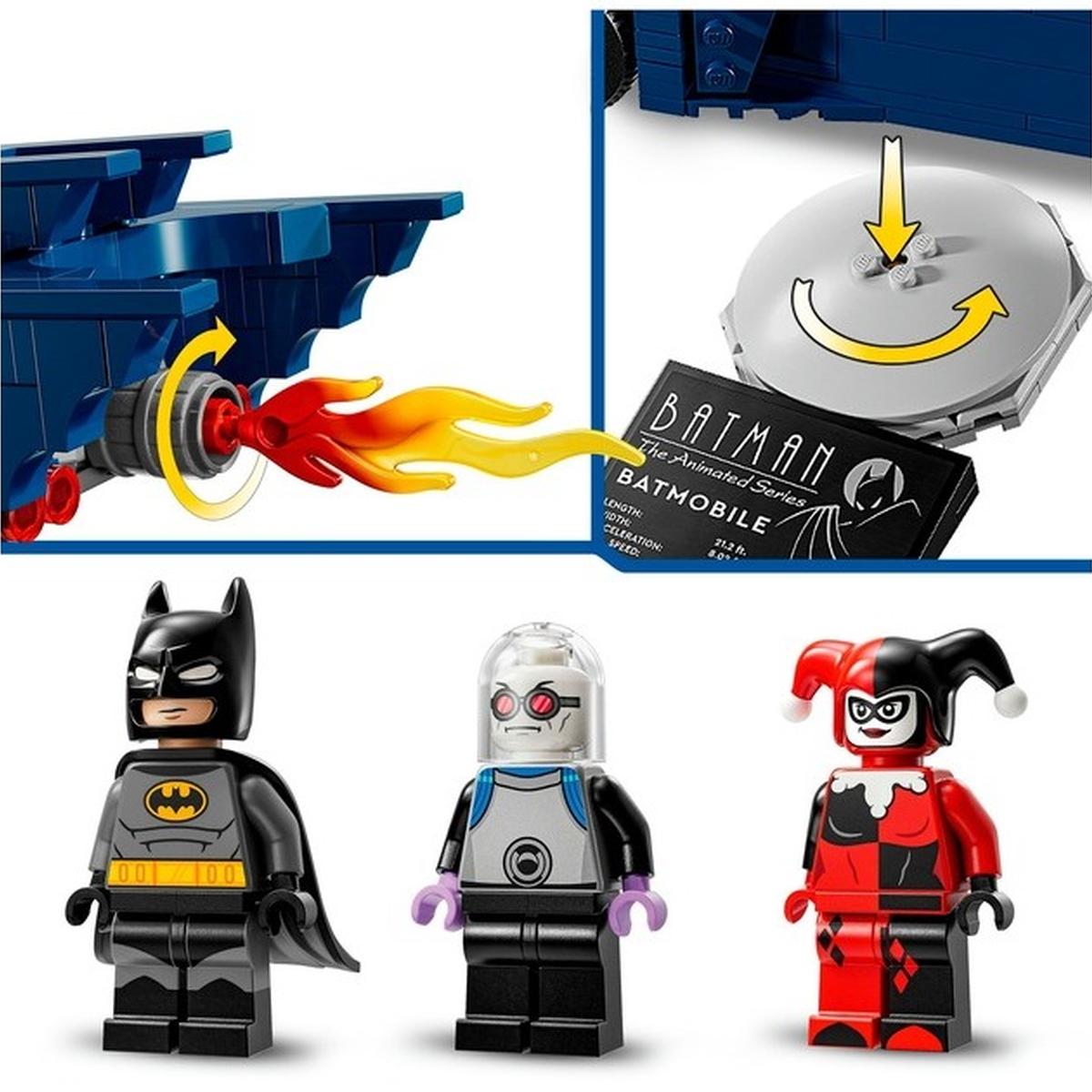 LEGO DC Comics Super Heroes - Batman im Batmobil vs. Harley Quinn und Mr. Freeze (76274)