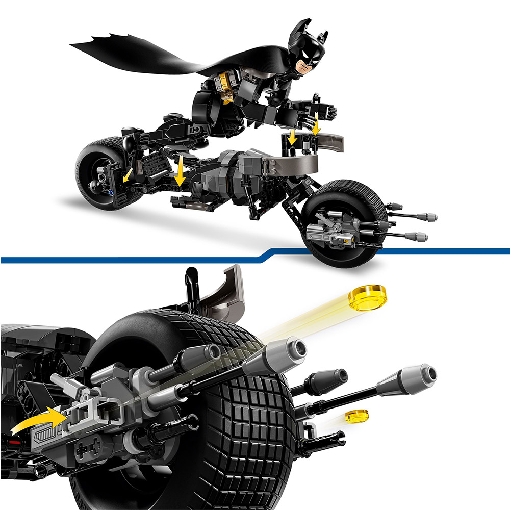 LEGO Batman - Baufigur mit dem Batpod (76273)