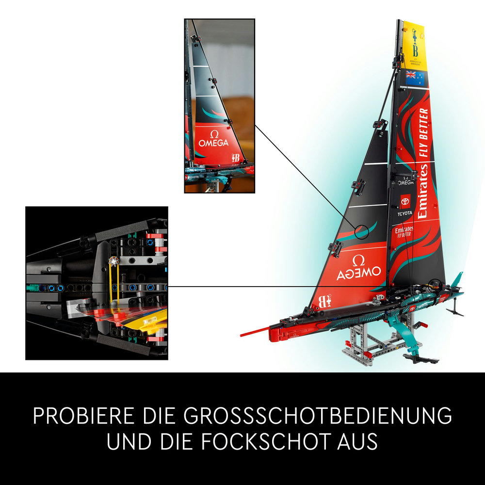 LEGO Technic - Emirates Team New Zealand AC75 Rennjacht (42174)