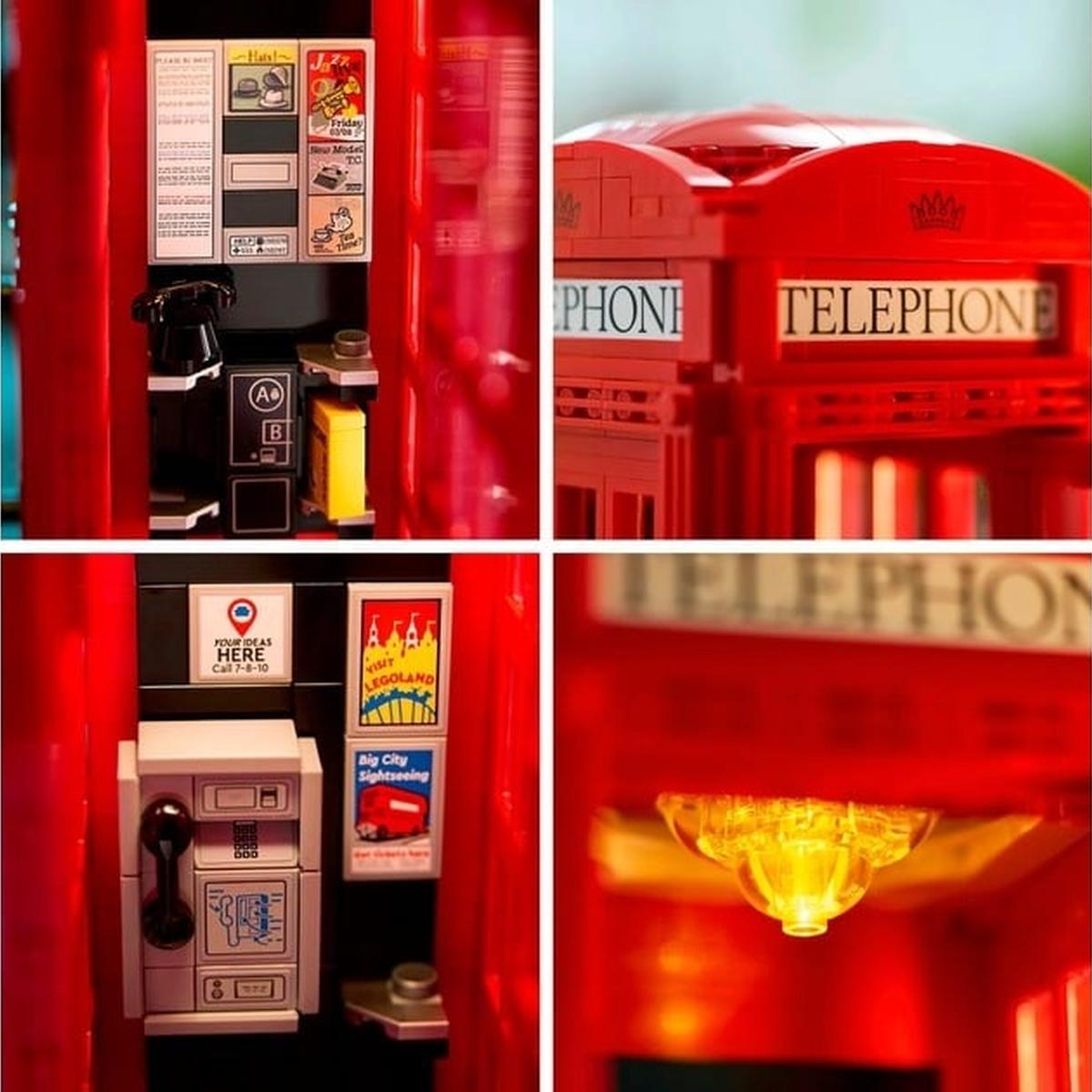 LEGO Ideas - Rote Londoner Telefonzelle (21347)