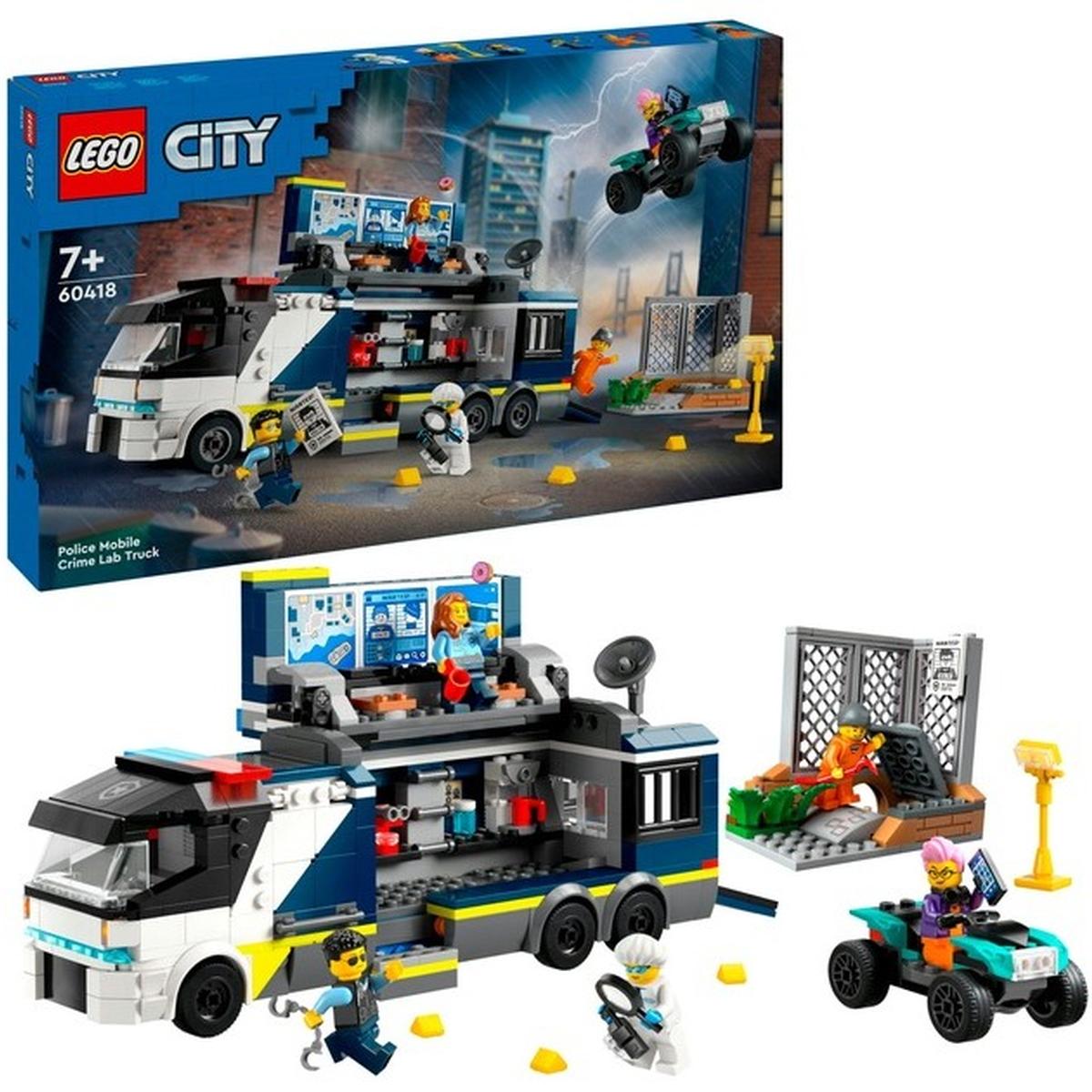 LEGO City - Polizeitruck mit Labor (60418)