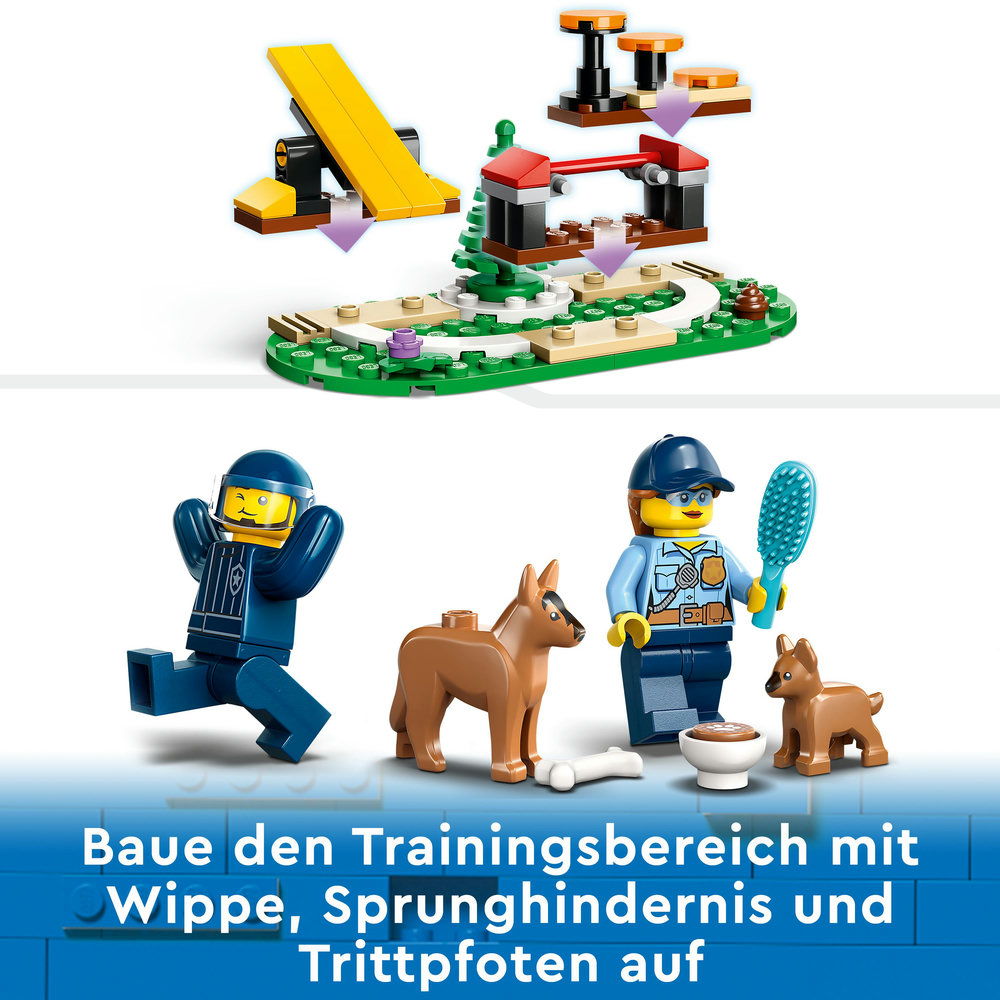 LEGO City - Mobiles Polizeihunde-Training (60369)