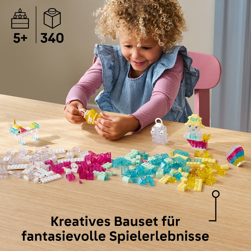 LEGO Classic - Zauberbox mit durchsichtigen Steinen (11040)