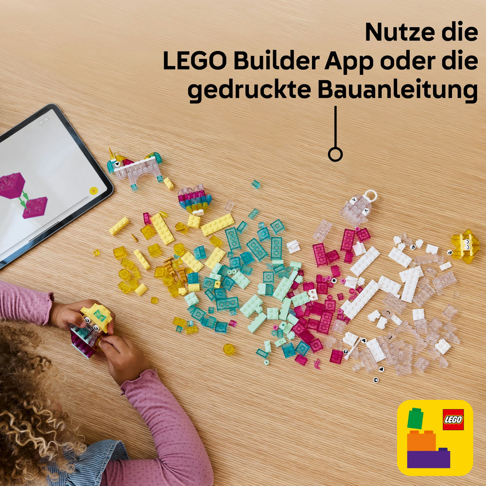 LEGO Classic - Zauberbox mit durchsichtigen Steinen (11040)