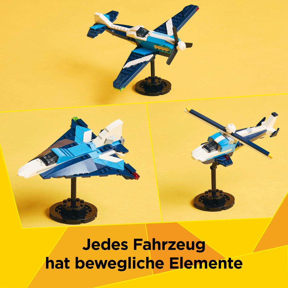 LEGO Creator 3 in 1 - Flieger: Rennflugzeug (31160)