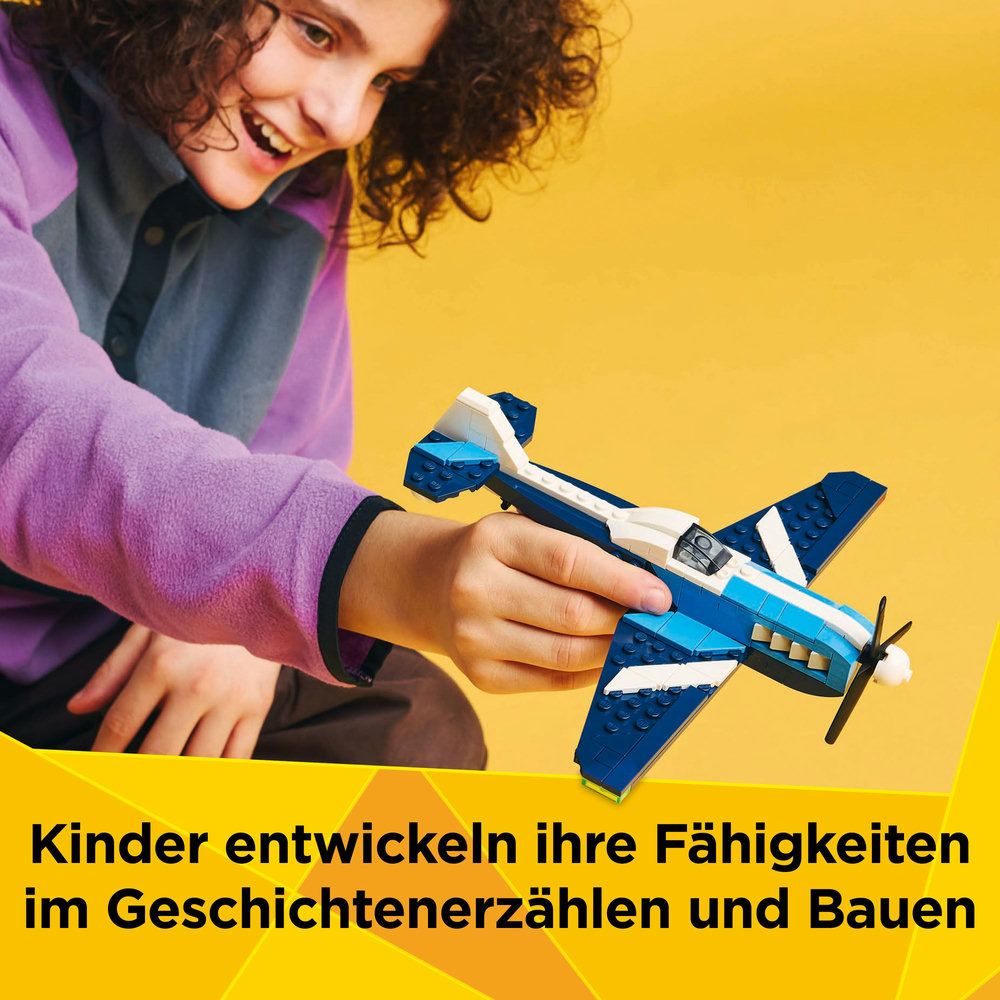LEGO Creator 3 in 1 - Flieger: Rennflugzeug (31160)