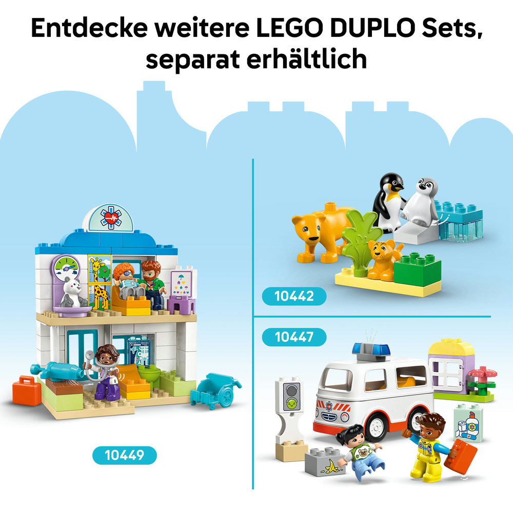 LEGO Duplo - Wildtier-Familien 3-in-1-Set (10446)