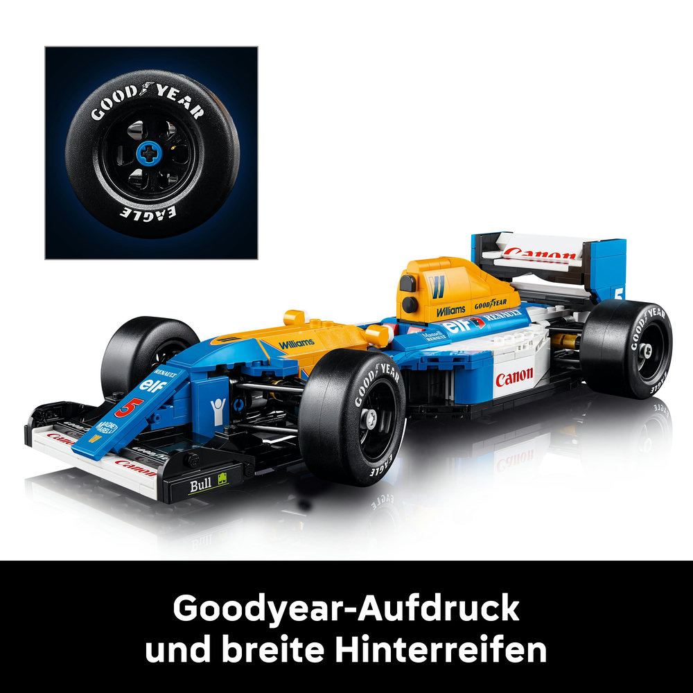 LEGO Icons - Williams Racing FW14B & Nigel Mansell (10353)