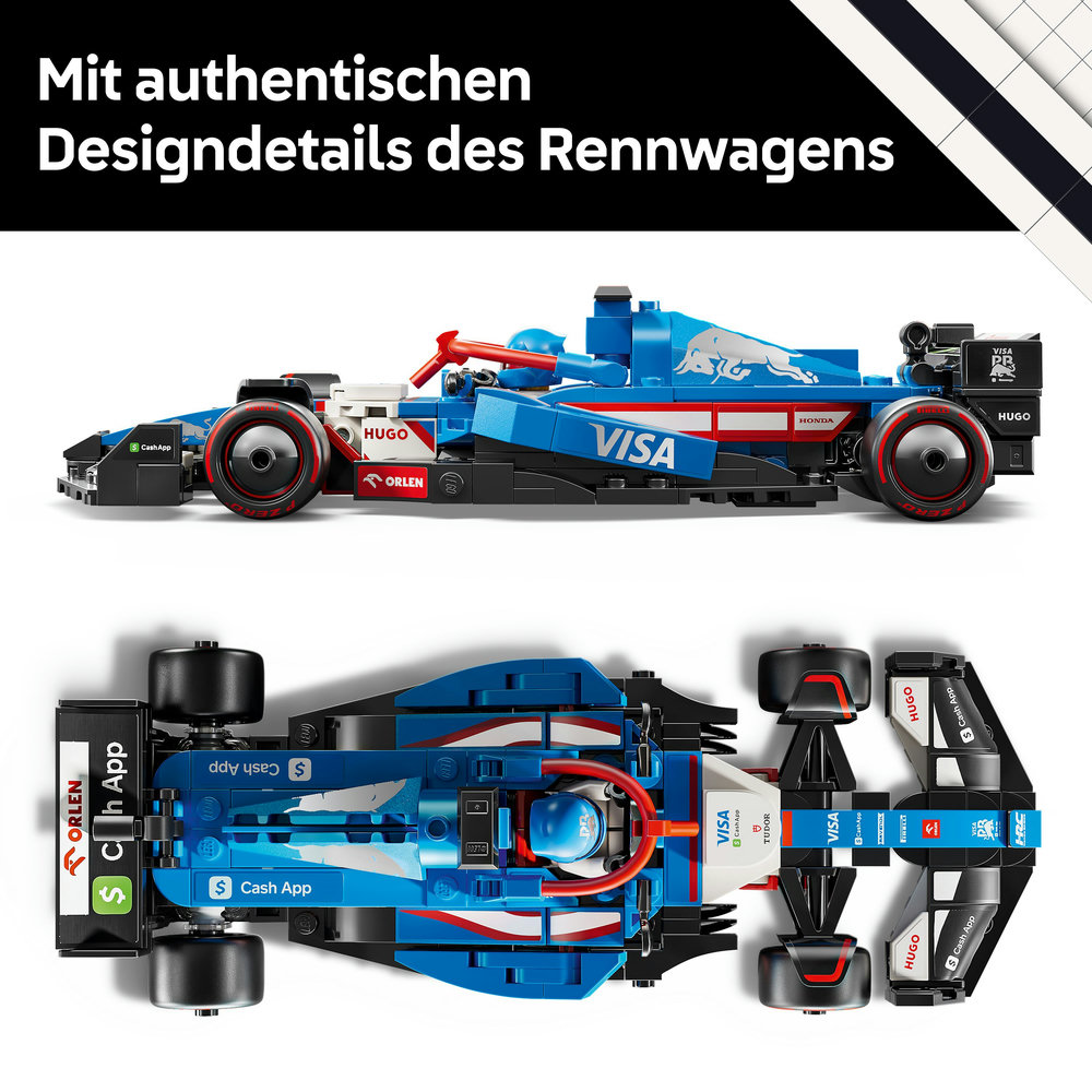 LEGO Speed Champions - Visa Cash App RB VCARB 01 F1 Rennauto (77246)