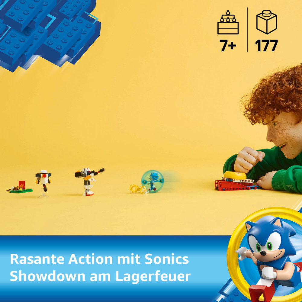LEGO Sonic The Hedgehog - Sonics Showdown am Lagerfeuer (77001)