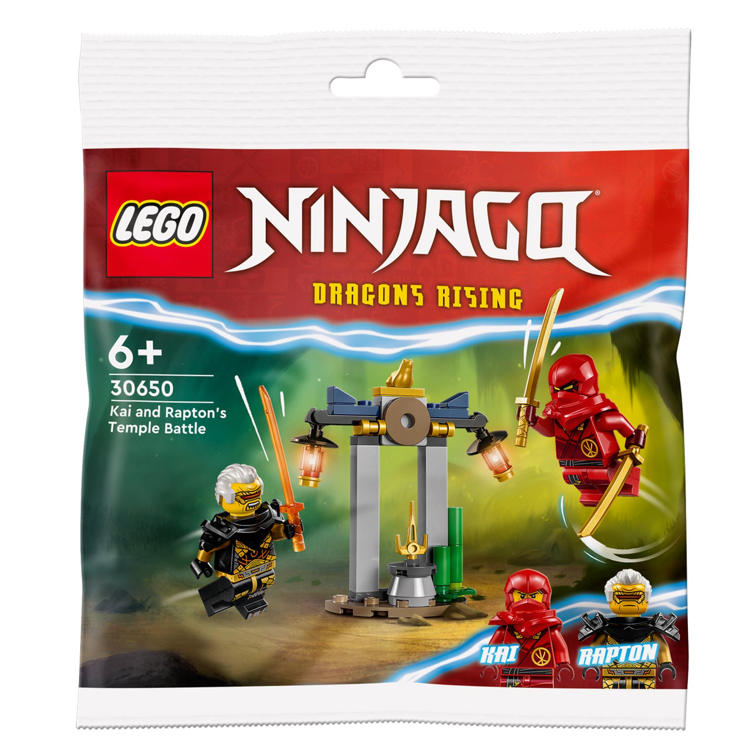 LEGO Ninjago - Kais und Raptons Duell im Tempel (30650)