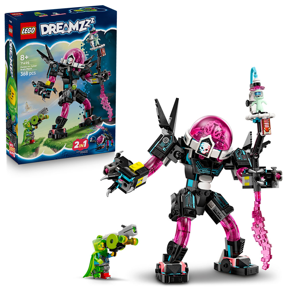 LEGO DREAMZzz - Mateo vs. Cyberhirn-Mech (71495)