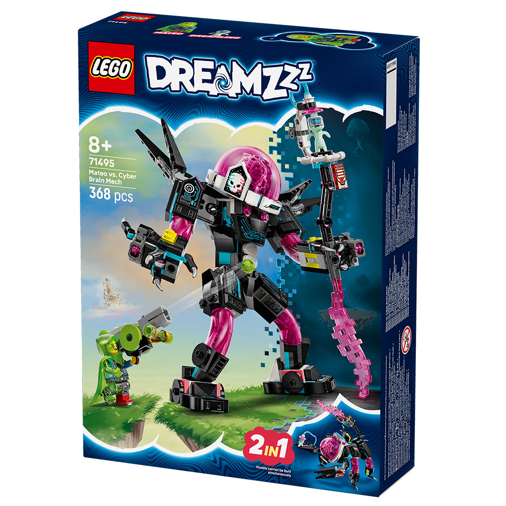 LEGO DREAMZzz - Mateo vs. Cyberhirn-Mech (71495)