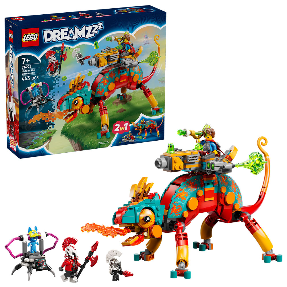 LEGO DREAMZzz - Mateos Feuer-Chamäleon (71492)