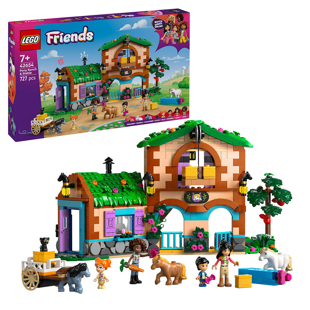LEGO Friends - Ponyhof & Stall (42654)