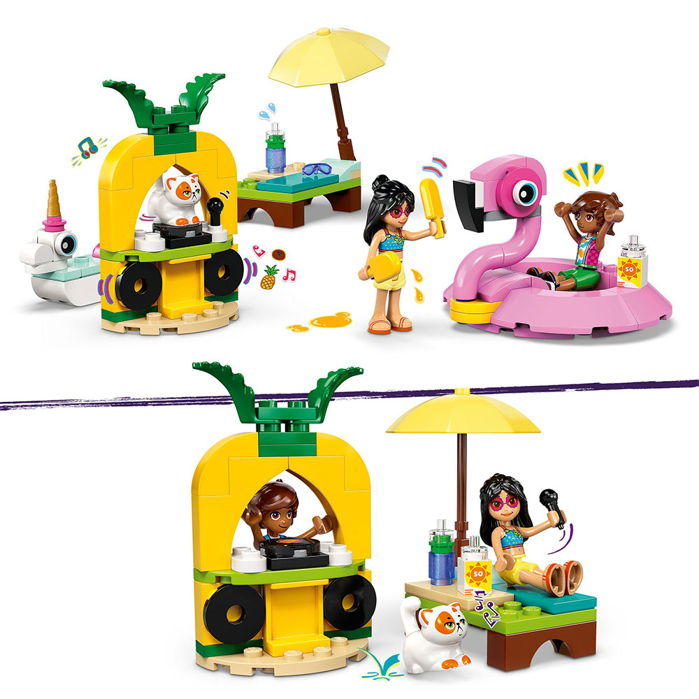 LEGO Friends - Poolparty mit Einhorn und Flamingo (42658)