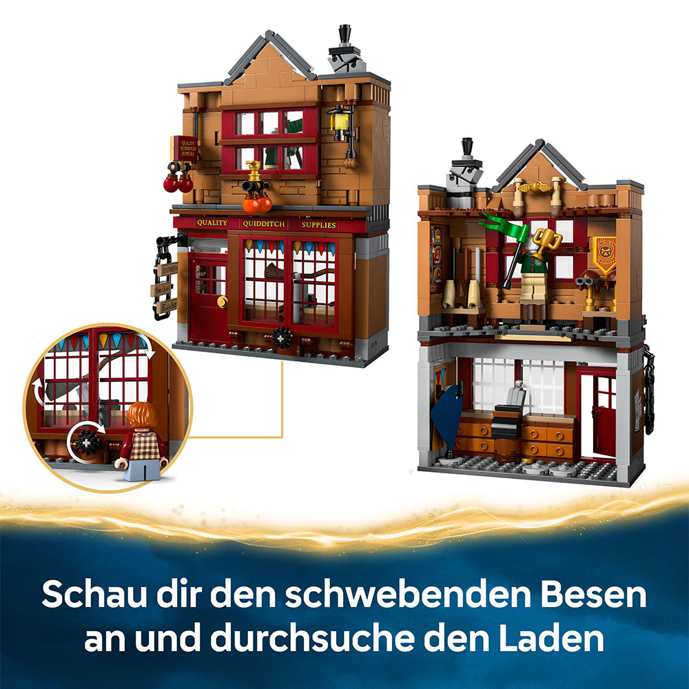 LEGO Harry Potter - Qualität für Quidditch & Fortescues Eissalon (76452)