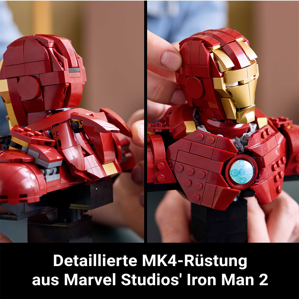 LEGO Marvel - Iron Man MK4 Büste (76327)