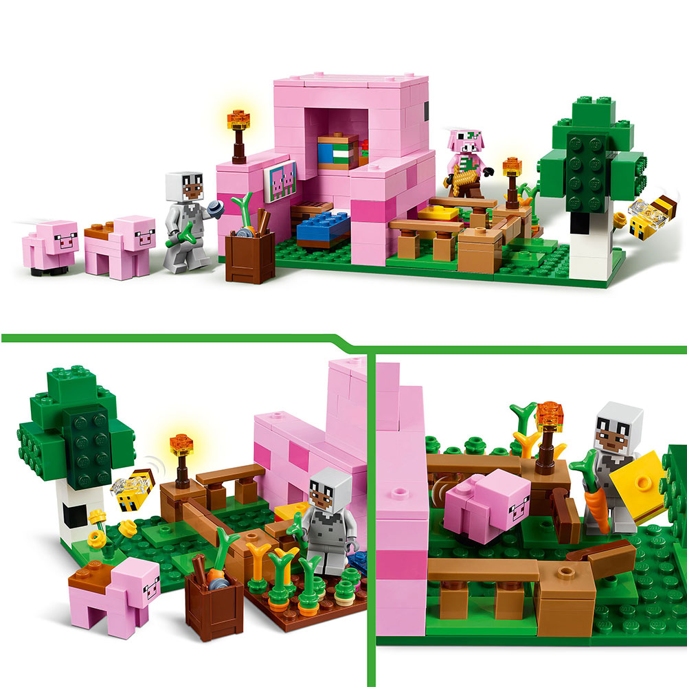 LEGO Minecraft - Das Babyschwein-Haus (21268)
