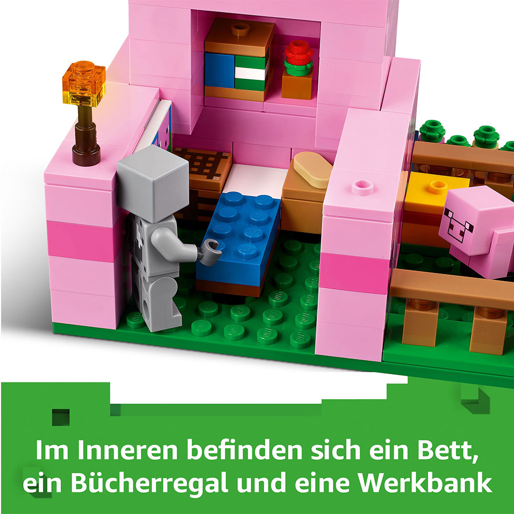 LEGO Minecraft - Das Babyschwein-Haus (21268)