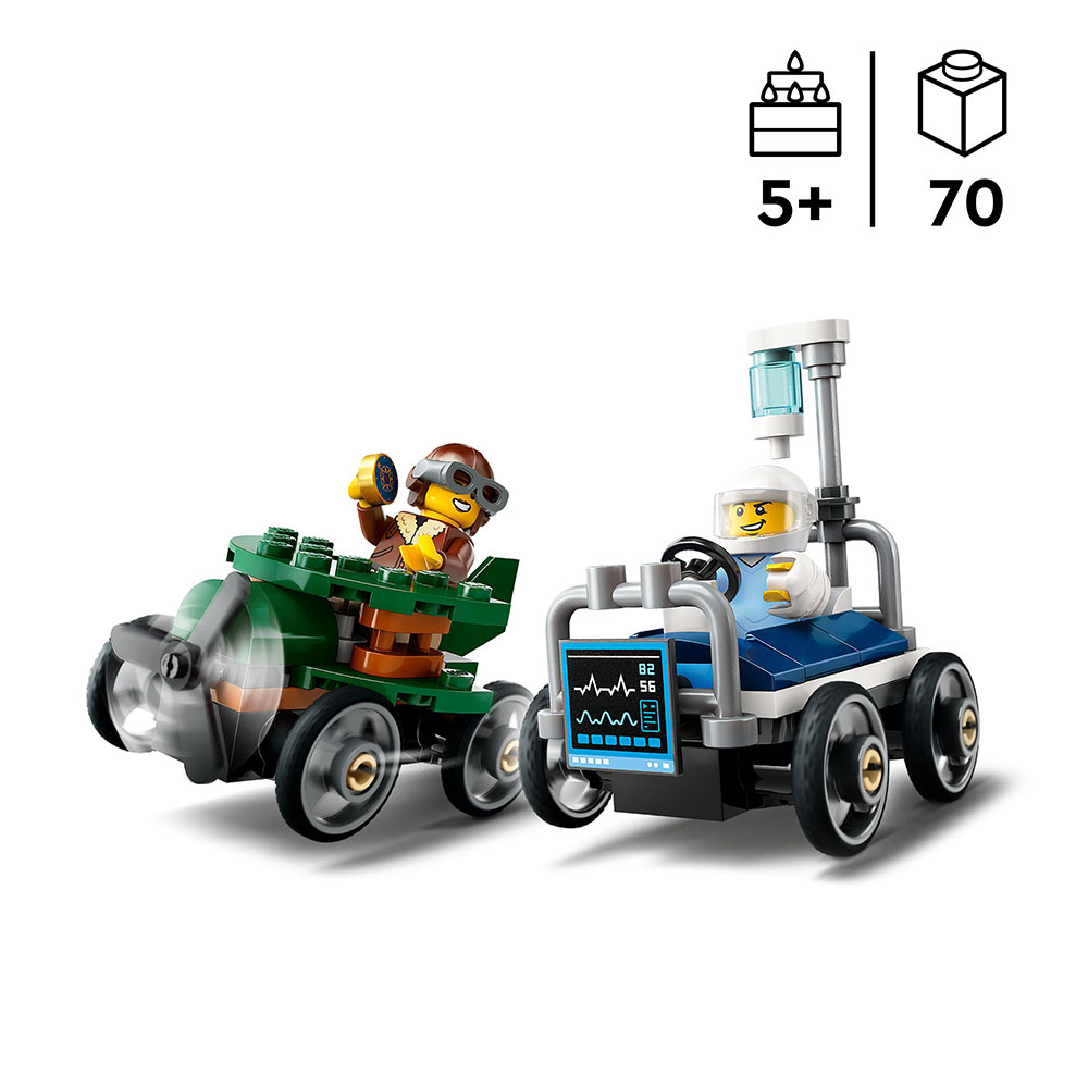 LEGO City - Flugzeug vs. Krankenhausbett (60459)