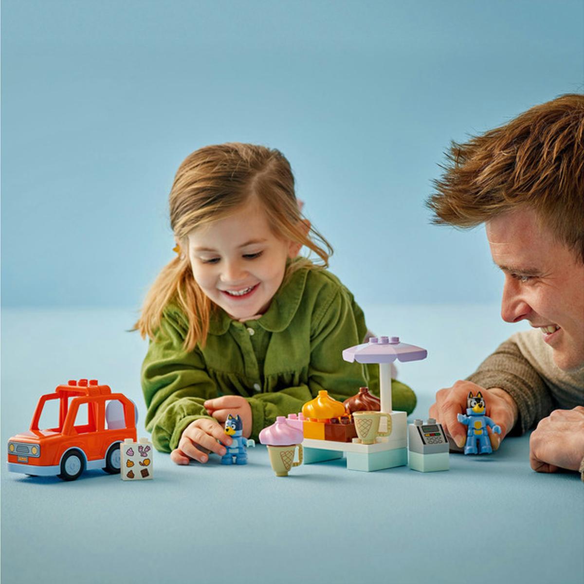 LEGO Duplo Bluey - Ausflug zur Eisdiele mit Bluey (10458)