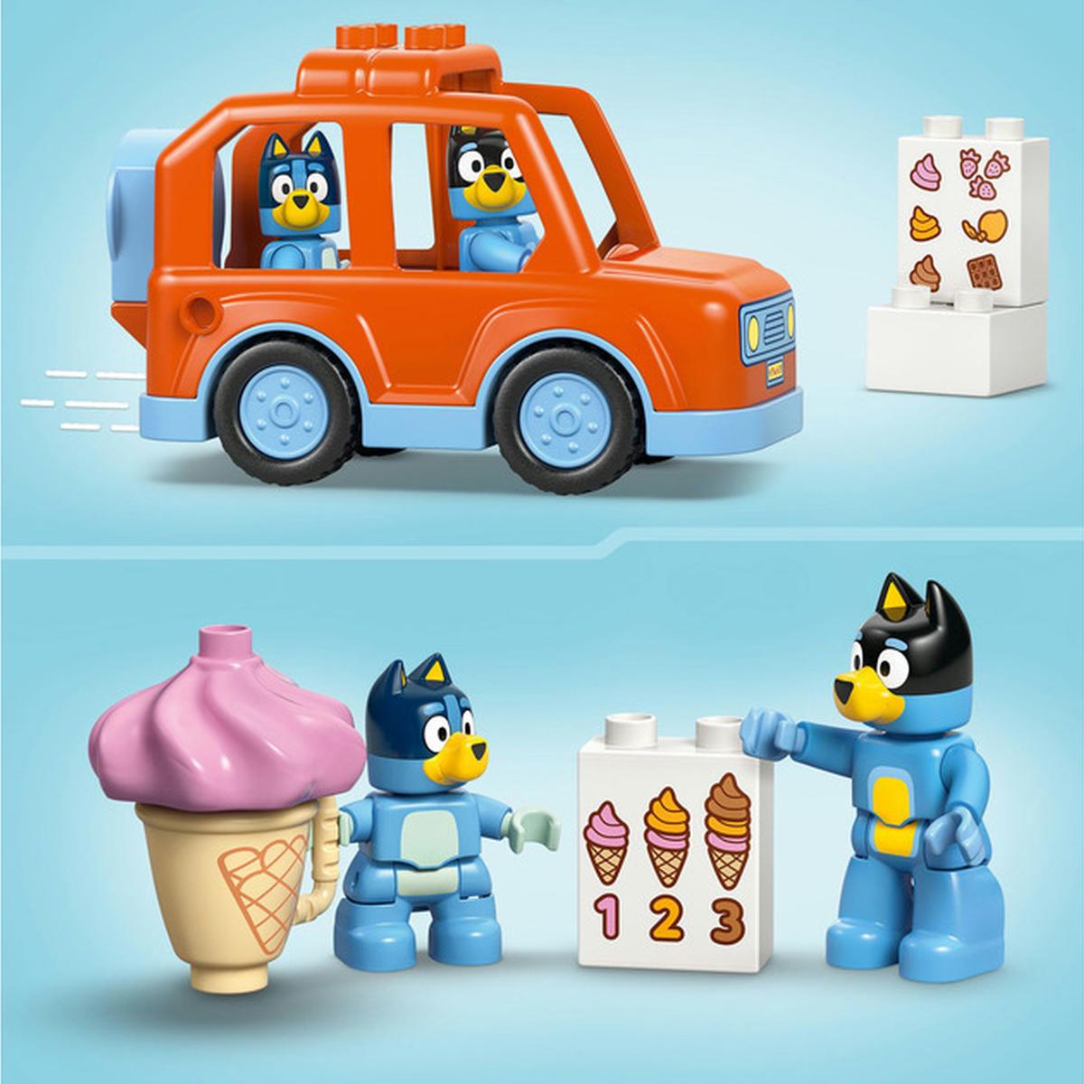 LEGO Duplo Bluey - Ausflug zur Eisdiele mit Bluey (10458)