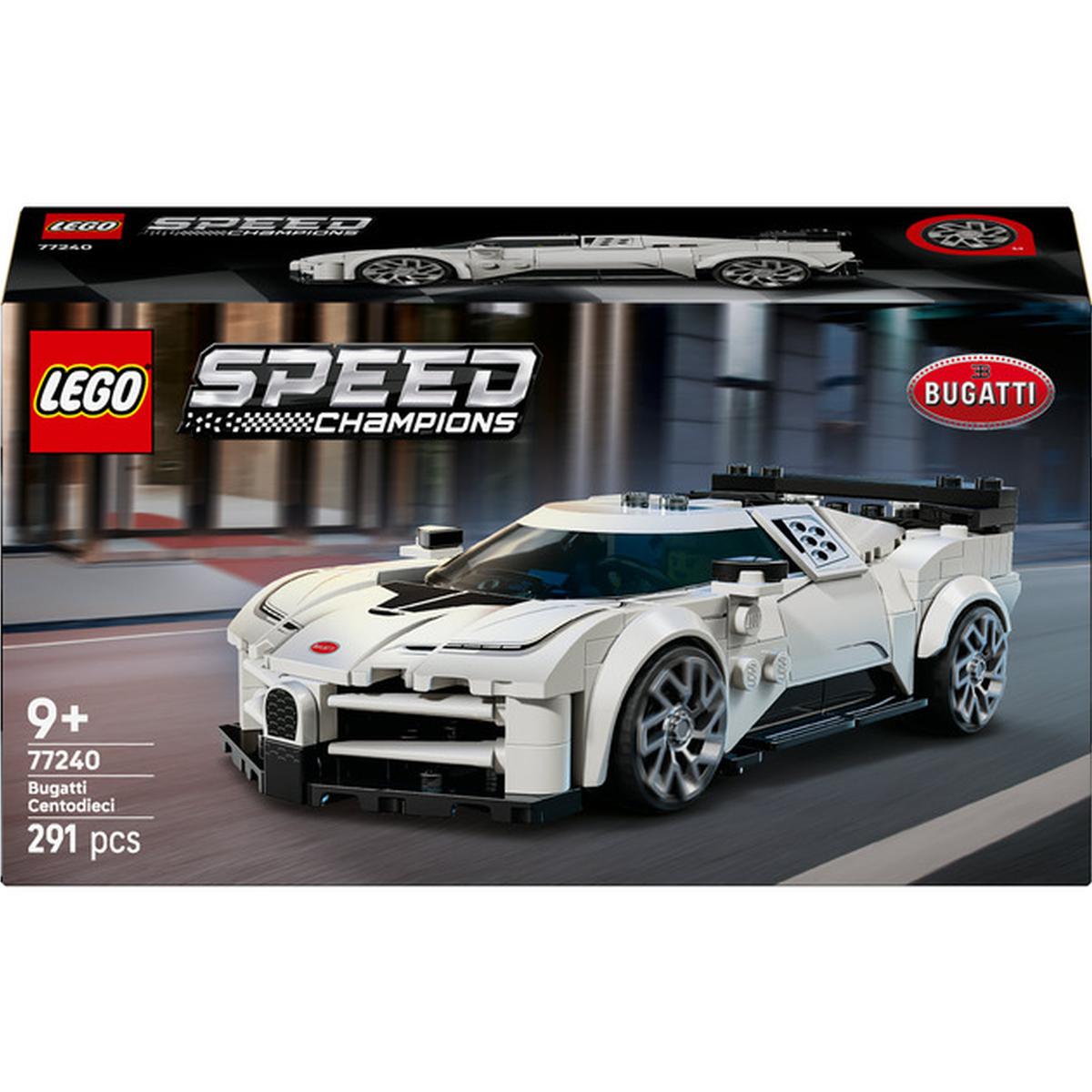 LEGO Speed Champions Bugatti Centodieci Hypersportwagen (77240)