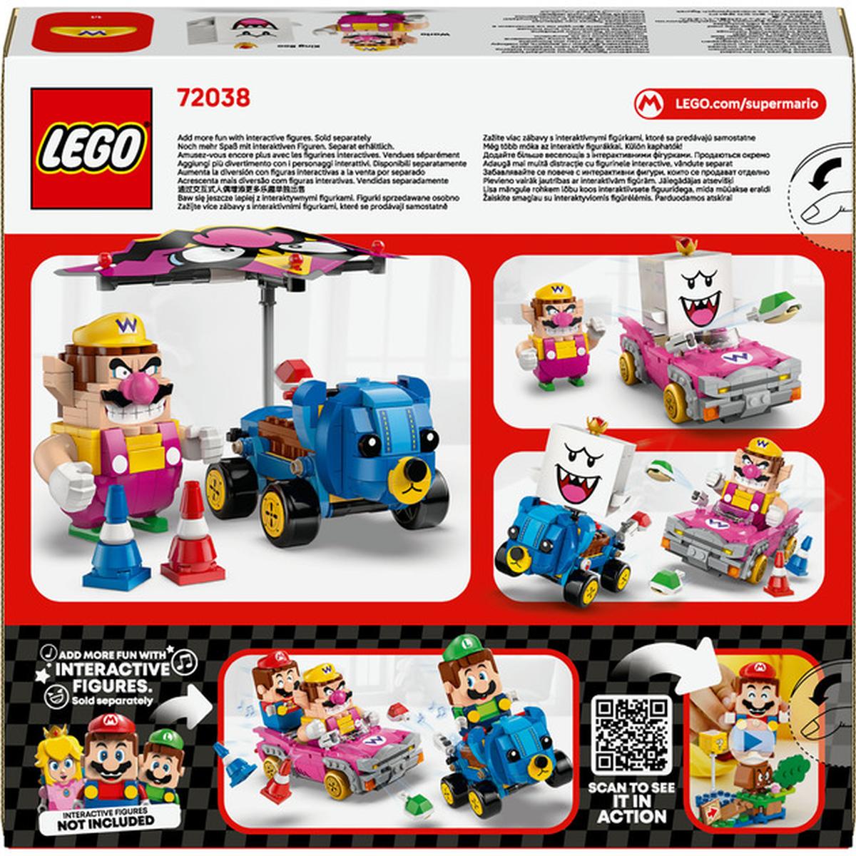 LEGO Super Mario Mario Kart - Wario & König Buu Huu (72038)
