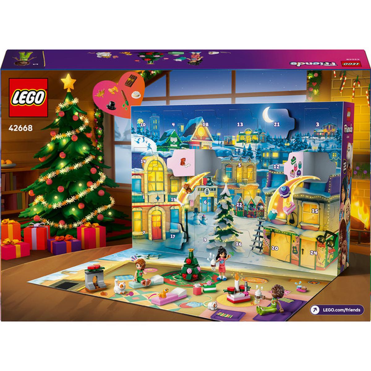 LEGO Friends Adventskalender Advent Calendar 2025 (42668)