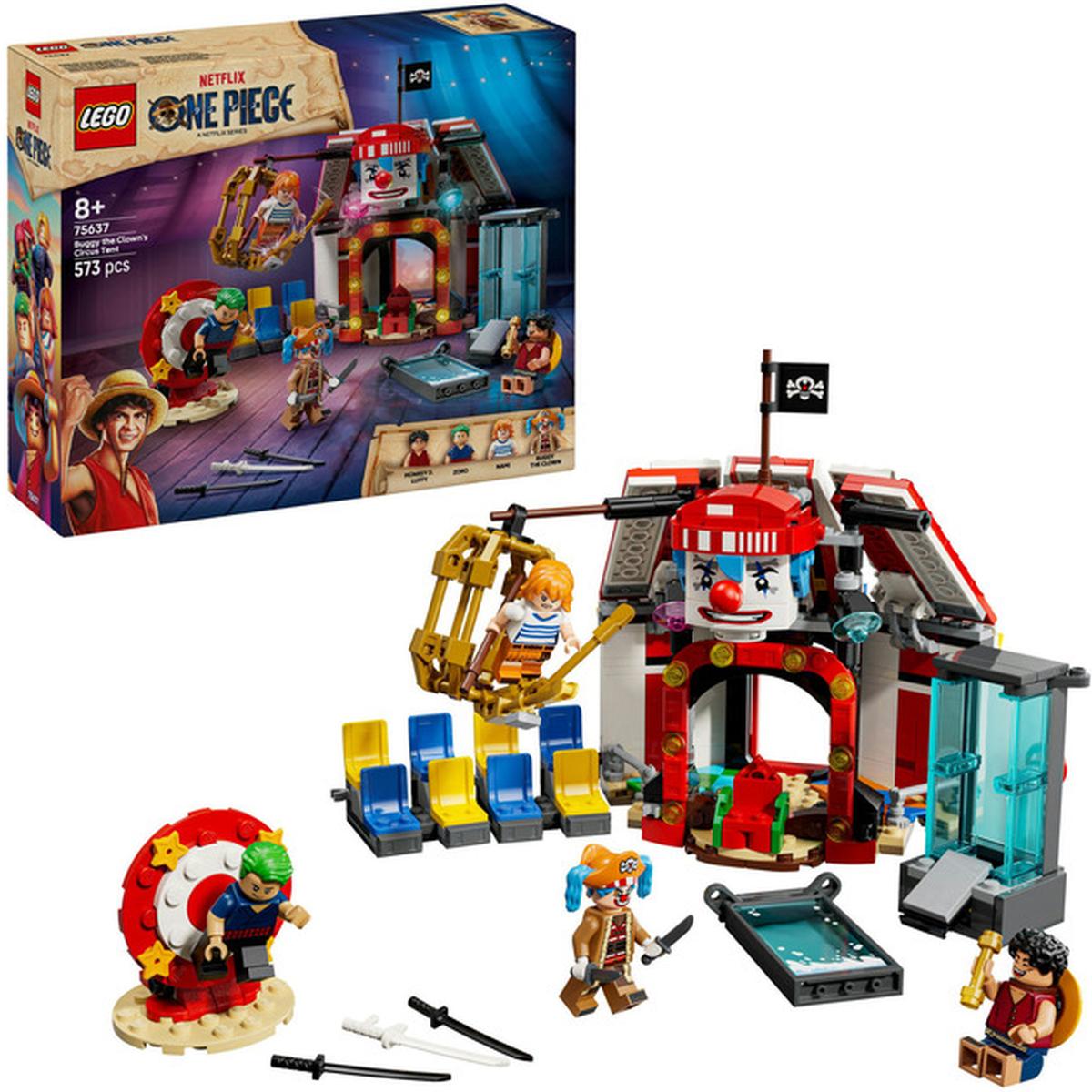 LEGO One Piece - Zirkuszelt von Buggy dem Clown (75637)