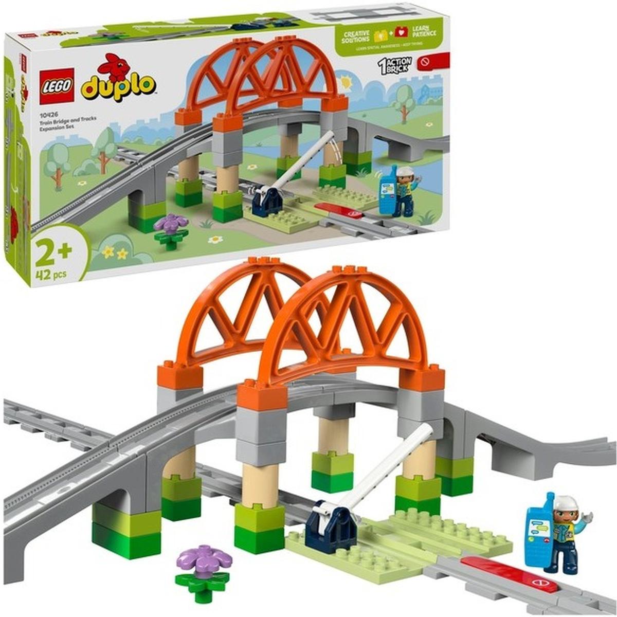 LEGO DUPLO - Eisenbahnbrücke und Schienen (10426)
