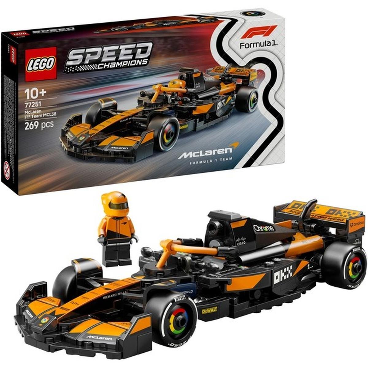 LEGO Speed Champions - McLaren F1 Team MCL38 Rennauto (77251)
