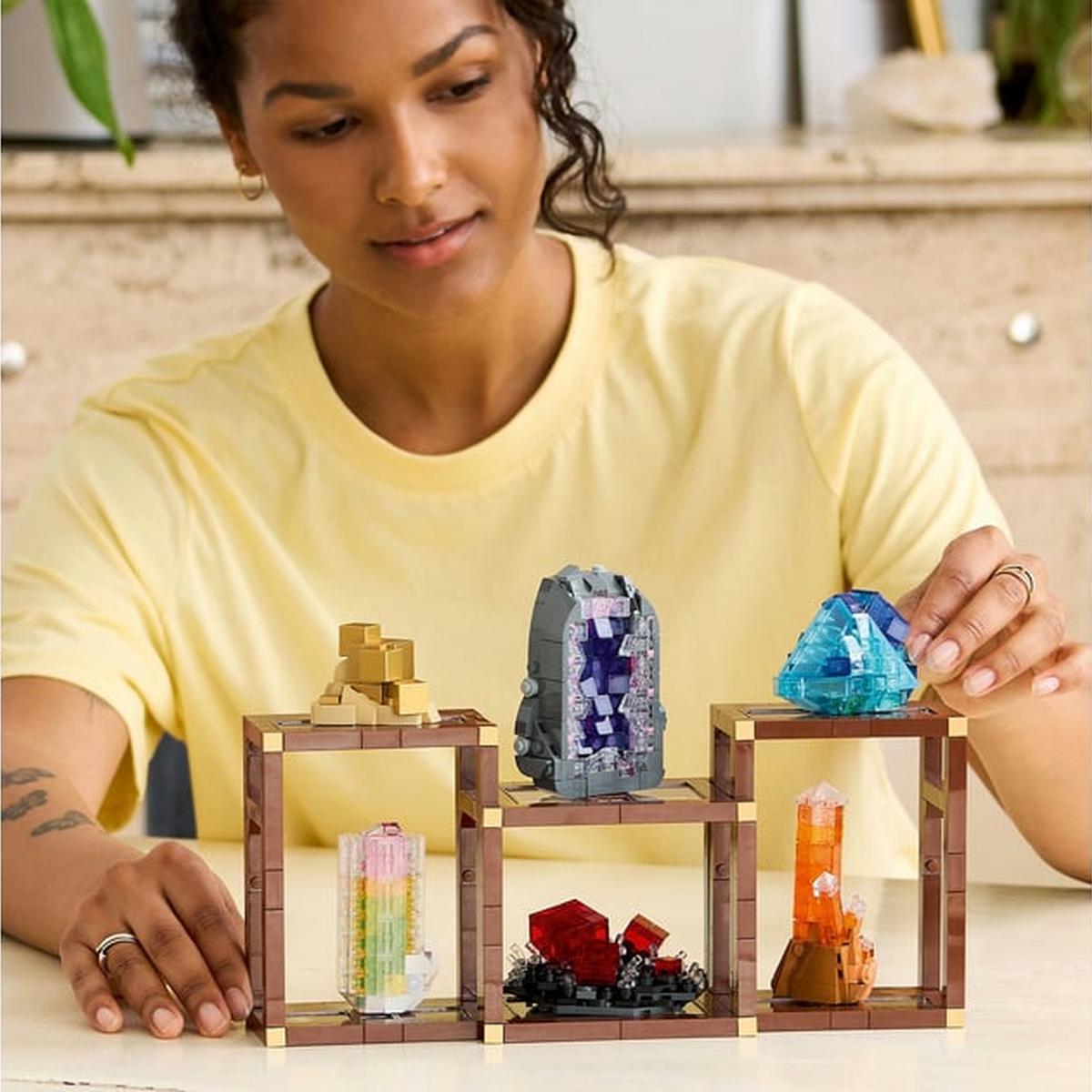 LEGO Ideas Mineraliensammlung