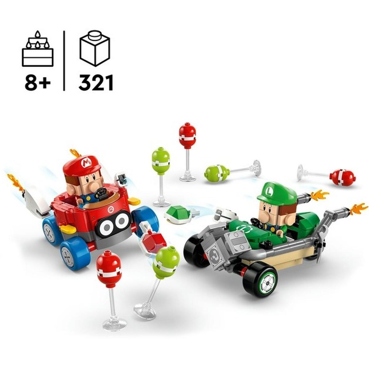 LEGO Super Mario Mario Kart - Baby Mario vs. Baby Luigi (72034)