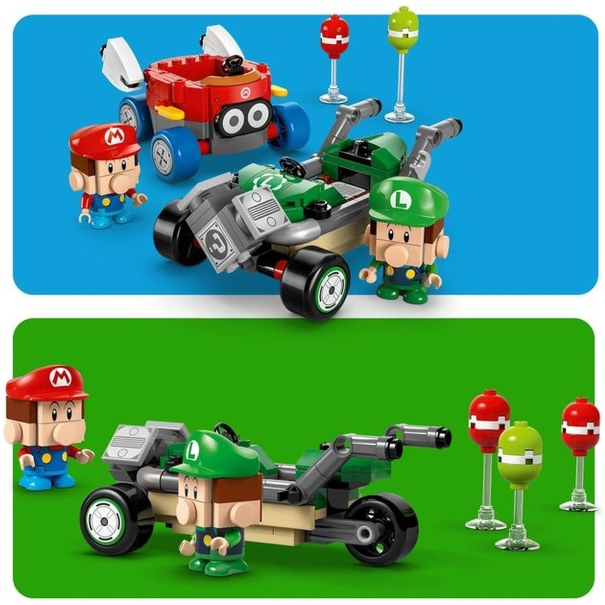 LEGO Super Mario Mario Kart - Baby Mario vs. Baby Luigi (72034)