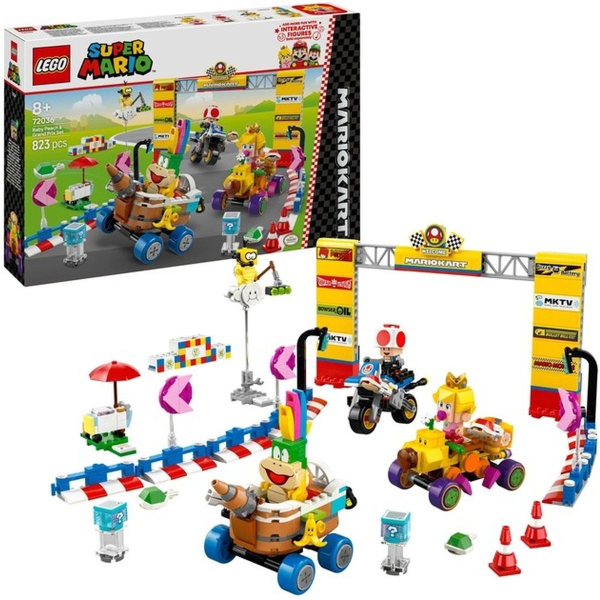LEGO Super Mario Mario Kart - Baby Peach & Grand PrixSet (72036)