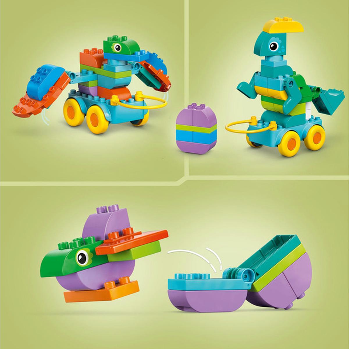 LEGO Duplo - Dinos auf Rädern 3-in-1-Set (10451)