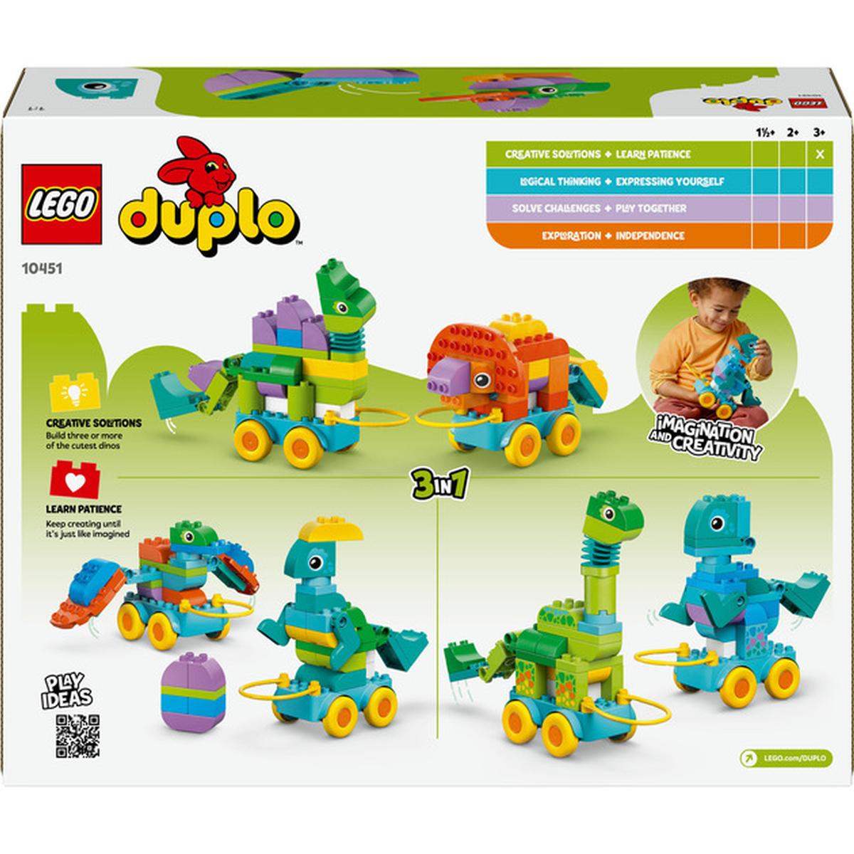 LEGO Duplo - Dinos auf Rädern 3-in-1-Set (10451)
