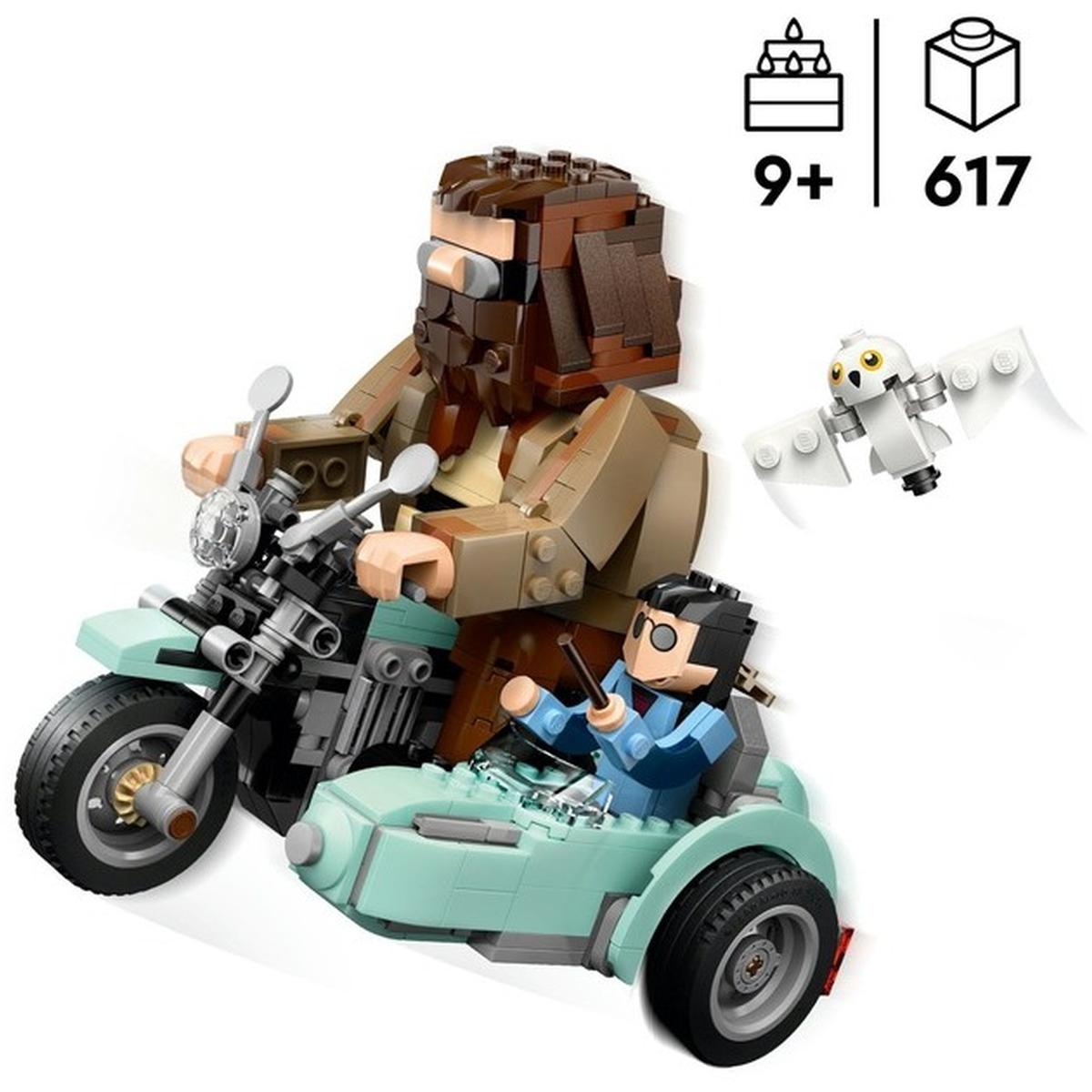 LEGO Harry Potter - Hagrids und Harrys Motorradtour (76443)