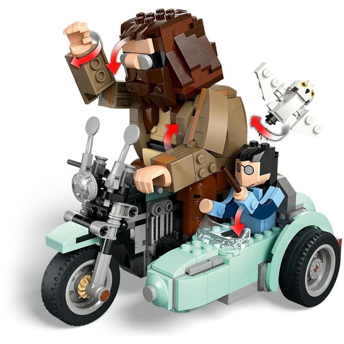 LEGO Harry Potter - Hagrids und Harrys Motorradtour (76443)