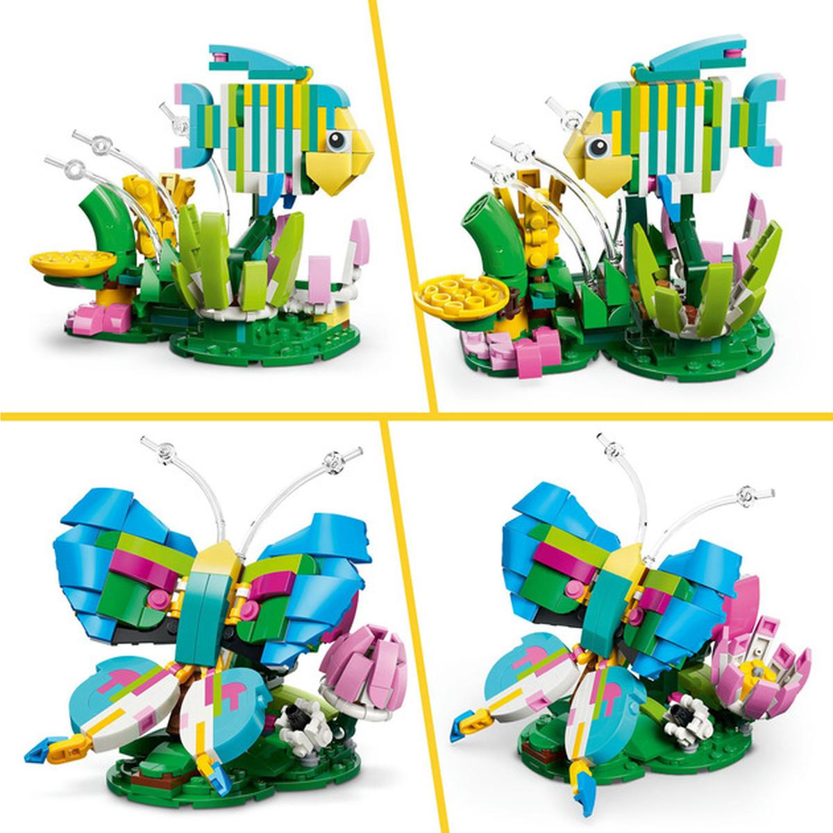 LEGO Creator 3-in-1 Wilde Tiere: Der farbenfrohe Kolibri (31384)
