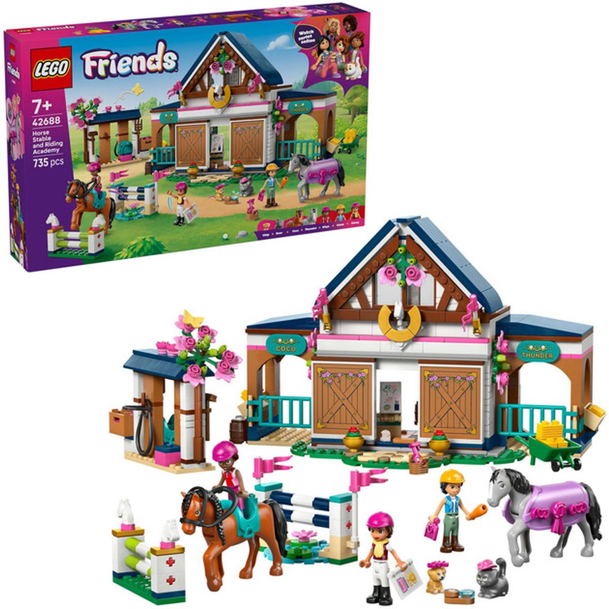 LEGO Friends - Der Reitstall und die Reitschule (42688)