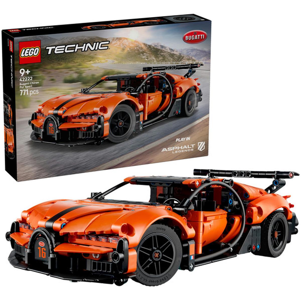 LEGO Technic - Bugatti Chiron Pur Sport Hypercar (42222)