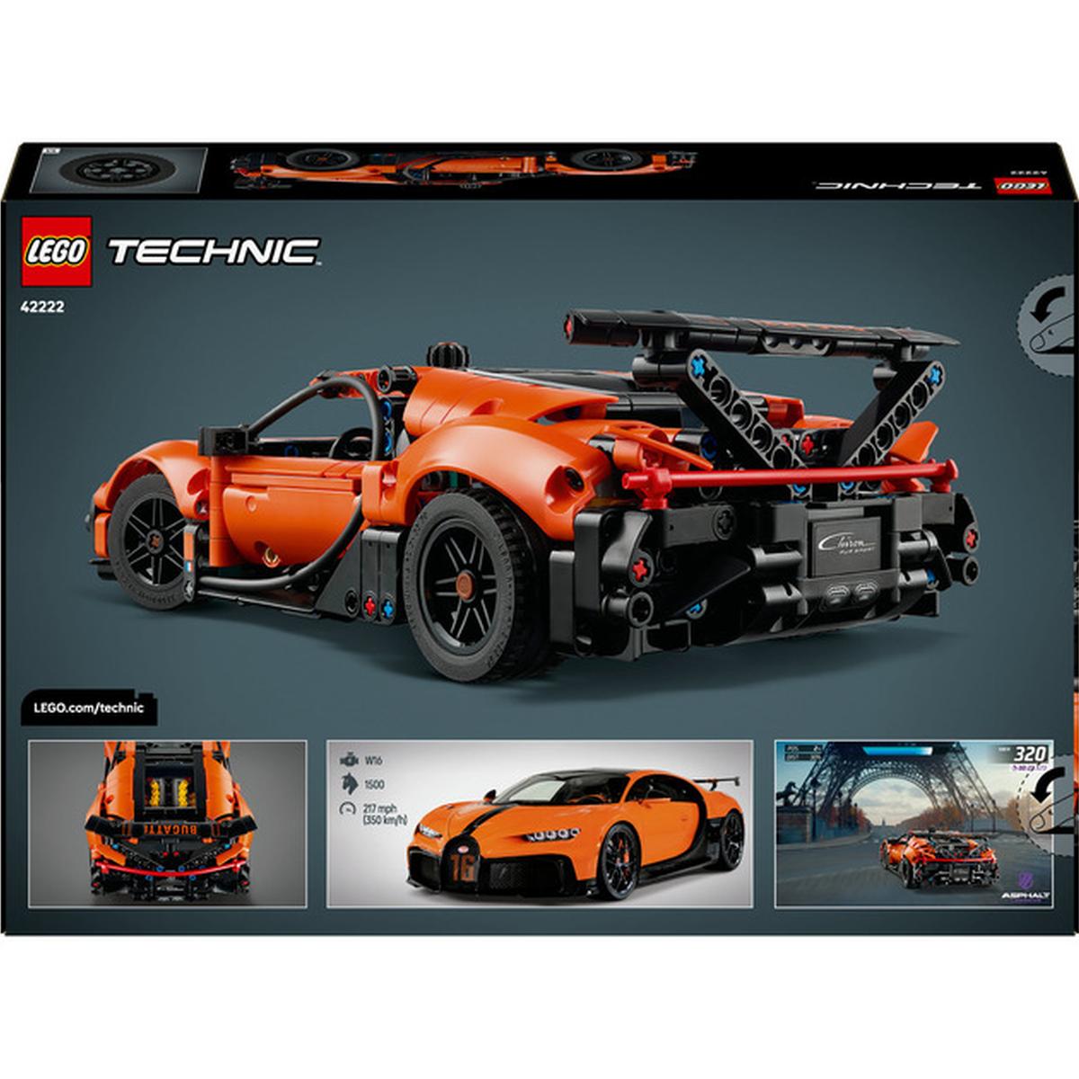 LEGO Technic - Bugatti Chiron Pur Sport Hypercar (42222)